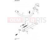 SUZUKI TU250X L6 (2016) (E24) 407A - STAND