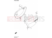SUZUKI TU250X L6 (2016) (E24) 445A - FRAME COVER