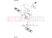 SUZUKI TU250X L6 (2016) (E24) 467A - HANDLE LEVER