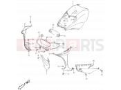 SUZUKI UX50W X (1999) Zillion 29 - FRONT LEG SHIELD