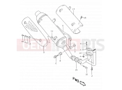 SUZUKI UX50W Y (2000) Zillion 7 - MUFFLER (excep P26)