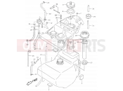 SUZUKI UX50W Y (2000) Zillion 26 - FUEL TANK