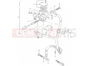 SUZUKI UX50W Y (2000) Zillion 40 - FRONT MASTER CYLINDER