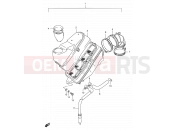 SUZUKI VS1400GLP Y (2000) Intruder (E02) 13 - AIR CLEANER (FRONT)