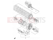 SUZUKI VS1400GLP Y (2000) Intruder (E02) 18 - CLUTCH