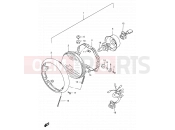 SUZUKI VS1400GLP Y (2000) Intruder (E02) 29A - HEADLAMP (E24)