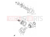 SUZUKI VS1400GLP K2 (2002) Intruder (E17,E22,E34) 20 - SECONDARY DRIVE GEAR