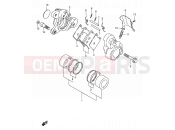 SUZUKI VS1400GLP K2 (2002) Intruder (E17,E22,E34) 50 - FRONT CALIPER