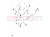 SUZUKI VX800 / VX800U M (1991) 46 - COWLING (OPTIONAL)