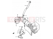 SUZUKI XN85 D (1983) (650) 17 - AIR FLOW METER