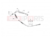 ape Classic 400 2014-től CONTROL PEDALS - LEVERS