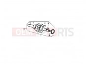 ape MP 601 Classic 2006-2013 CRANKSHAFT